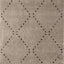 Rondo Rug - Black Diamond Stitch full sample