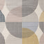 Safi Rug - Multicolour circles sample