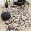 Samira Rug - Geometric Stars in living room setting