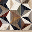 Samira Rug - Geometric Stars corner detail