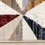 Samira Rug - Geometric Stars side detail