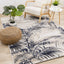  Sara Rug - Botanical Pattern in living room setting