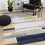 Sara Rug - Bold Stripes in living room setting
