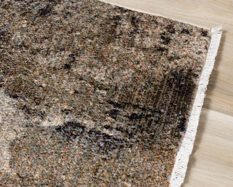 Serene Rug - Organic Brown corner