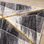 Soho Rug - Grey Yellow Diamonds corner