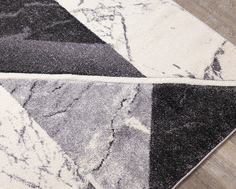 Soho Rug - Geometric Marble corner