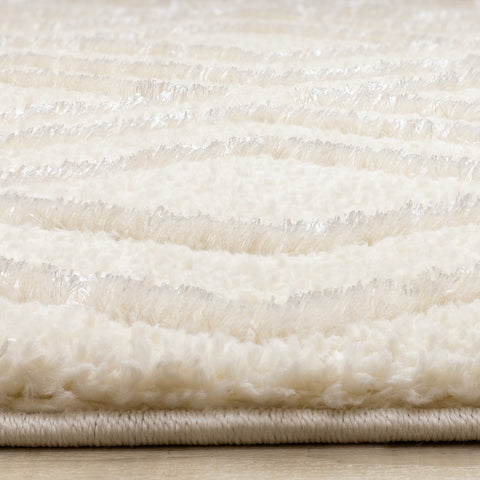 Sully Rug - Beige Diamonds pile height